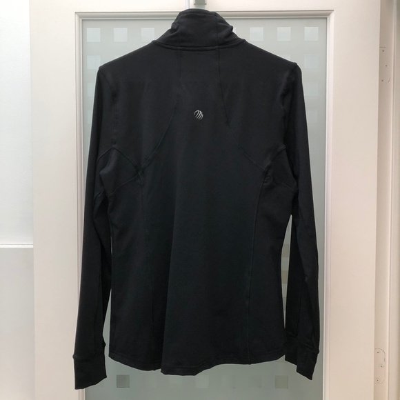 πHPπ MPG Black DayGlo Green Ruched Collar Reflective Slim Fit Athletic Jacket - Picture 9 of 14